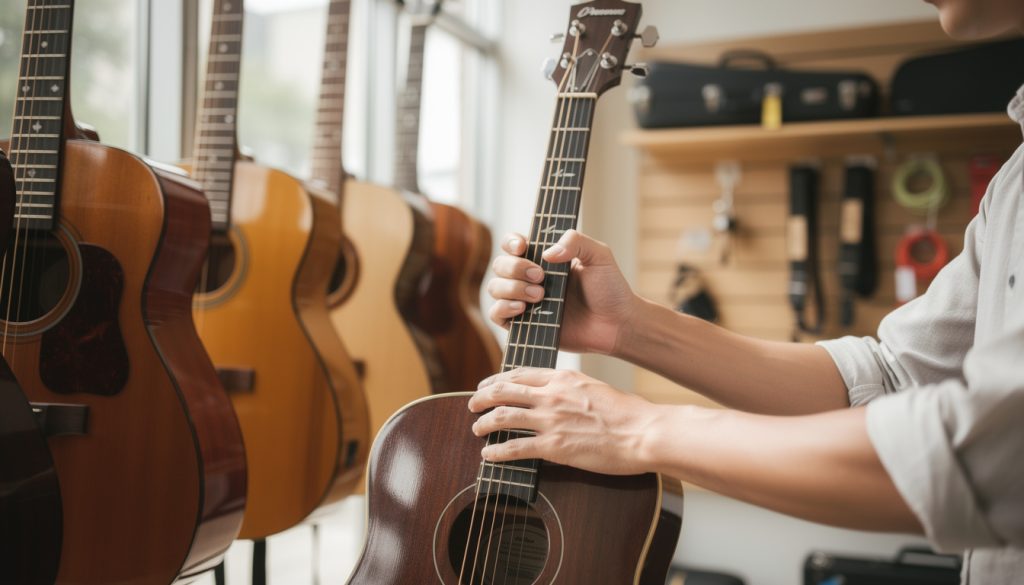 Comment choisir une guitare acoustique