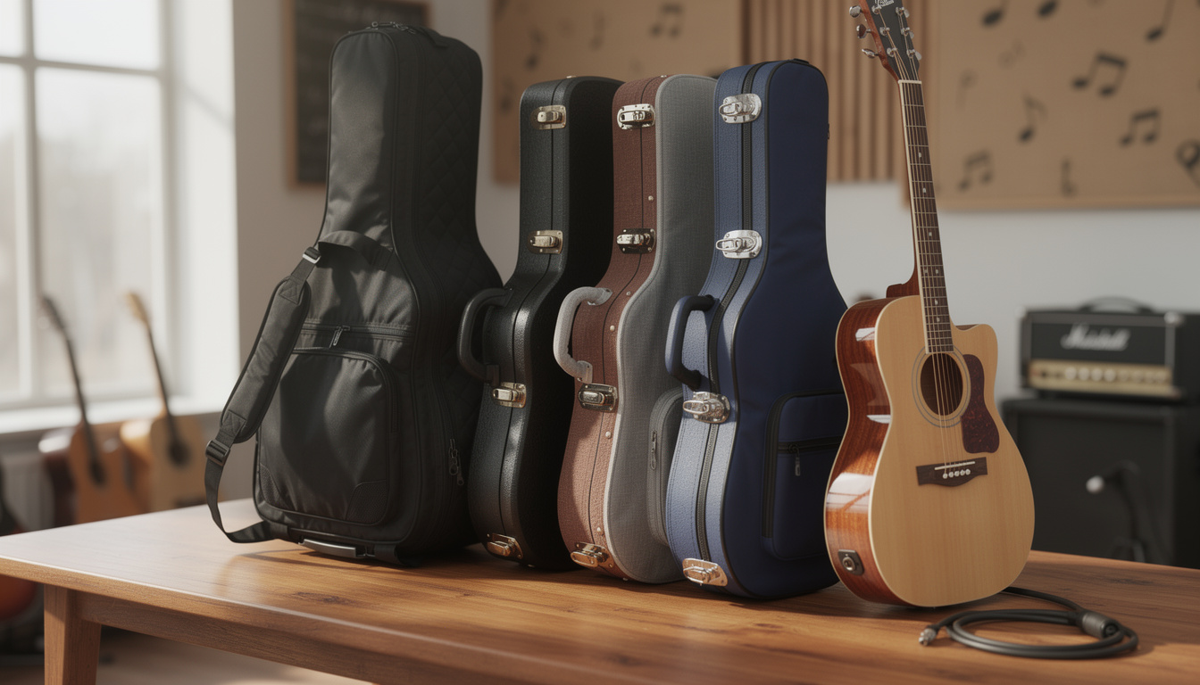 découvrez nos conseils pratiques pour bien choisir une housse de guitare adaptée à votre instrument, assurant protection et facilité de transport.