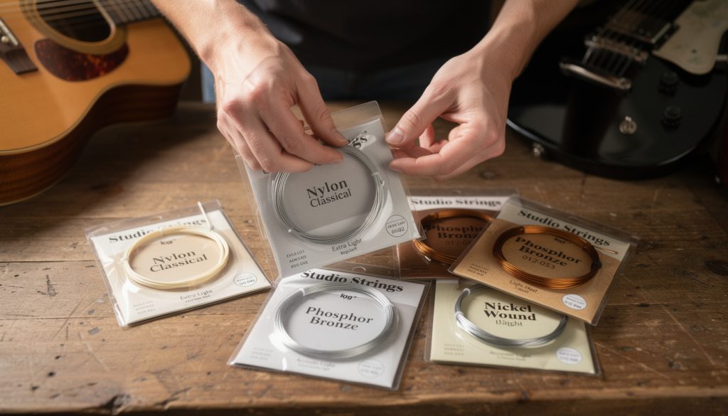 Comment choisir ses cordes de guitare