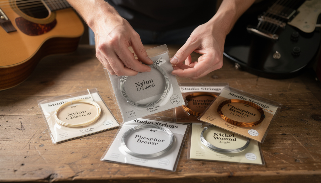 découvrez comment choisir les cordes de guitare idéales pour votre style et votre instrument grâce à nos conseils pratiques et faciles à suivre.