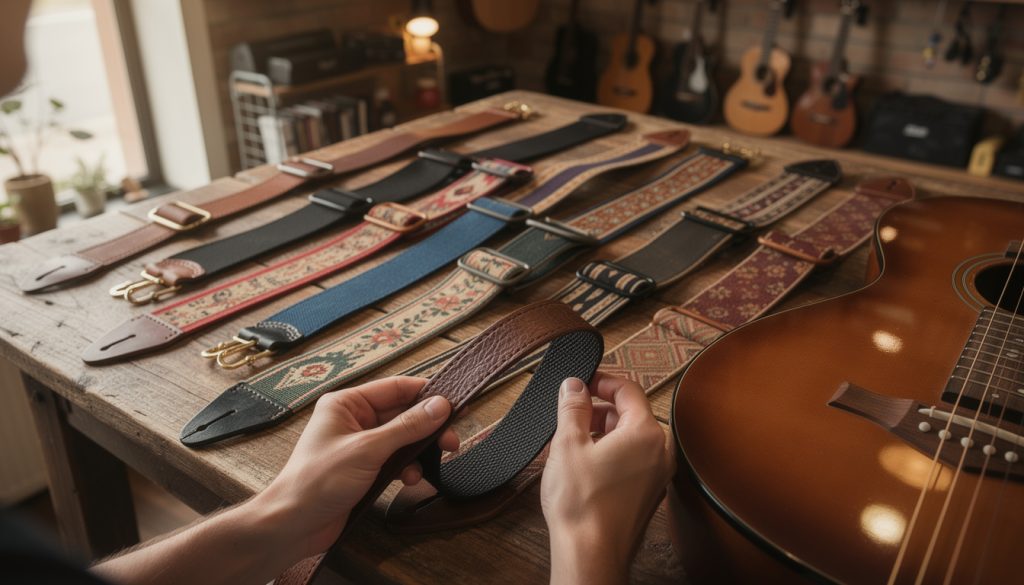 Comment choisir une sangle de guitare