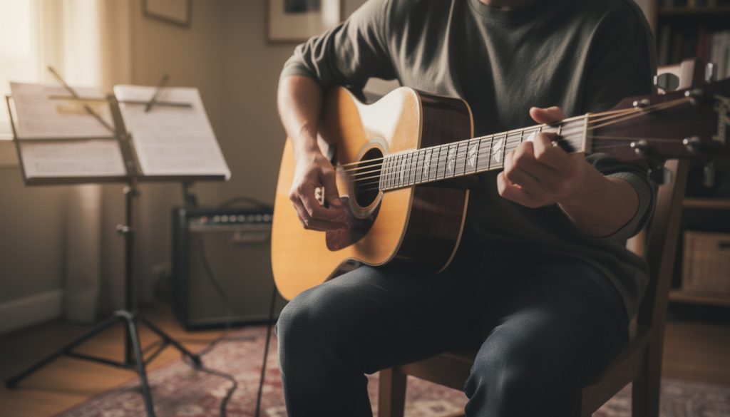 Comment jouer une chanson avec quatre accords