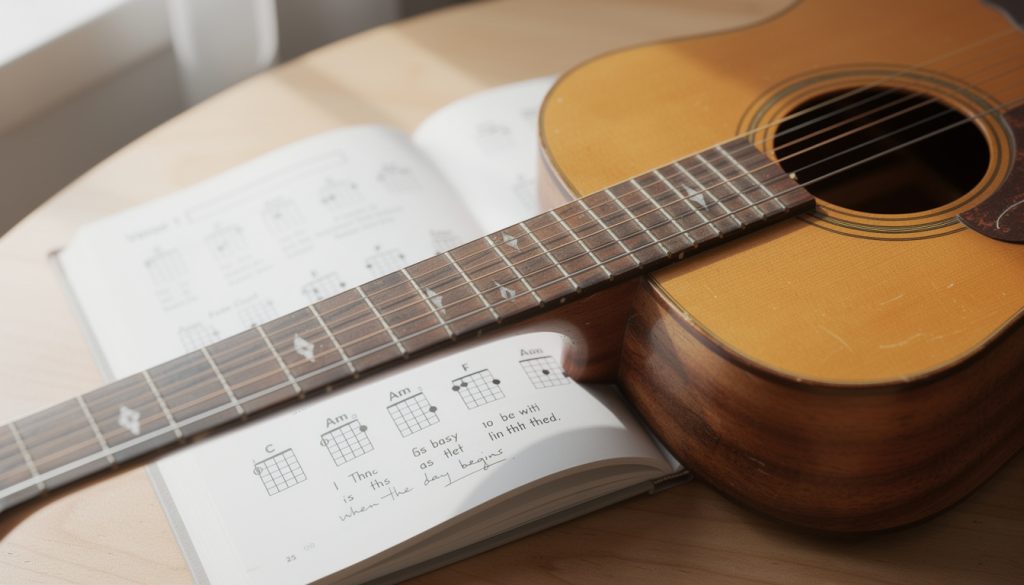 Comment lire une grille d’accords avec paroles