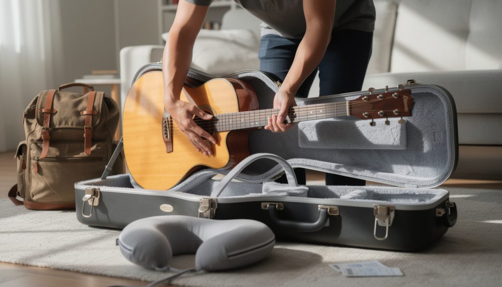 Comment protéger sa guitare pendant un voyage