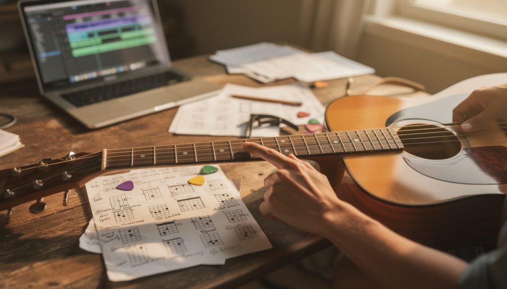 Comment trouver les accords d’une chanson
