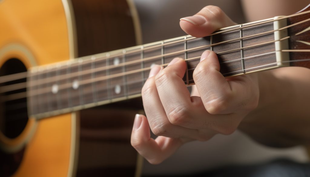 Comprendre la construction des accords de guitare
