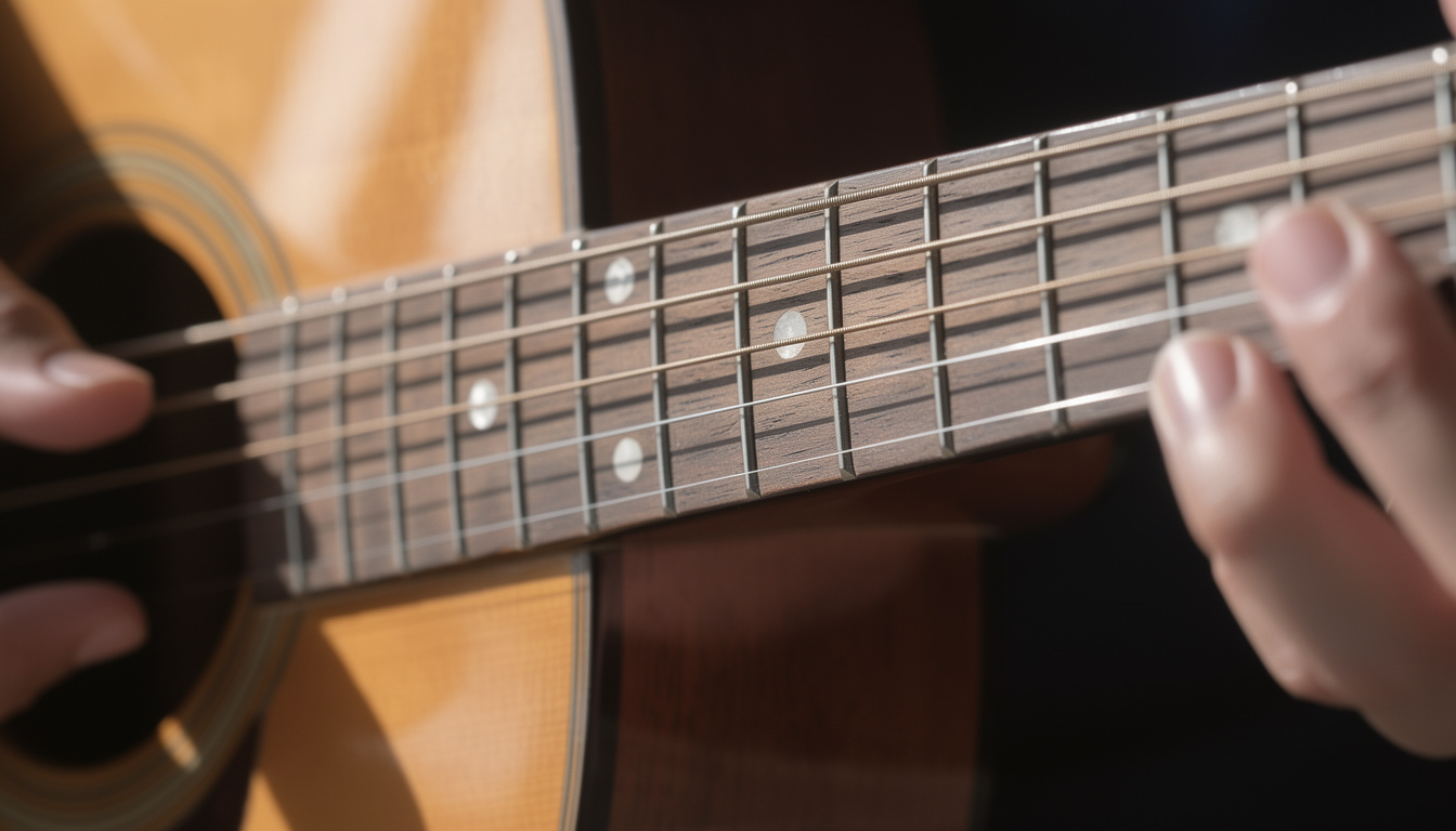 découvrez comment maîtriser la gamme majeure à la guitare avec des explications claires et des exercices pratiques pour tous les niveaux.