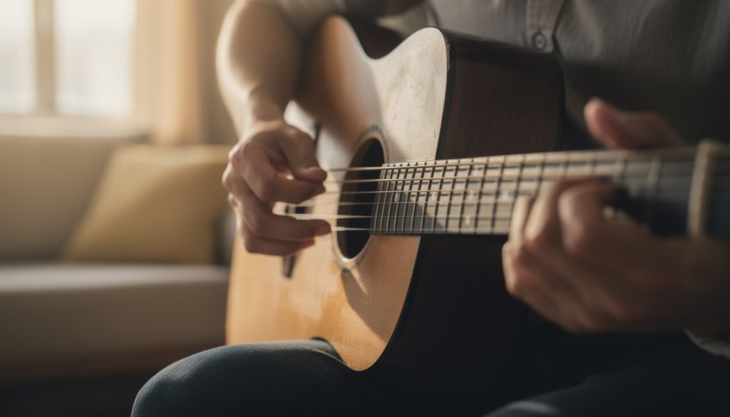 Les accords faciles à la guitare