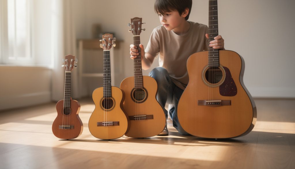 Quelle taille de guitare choisir