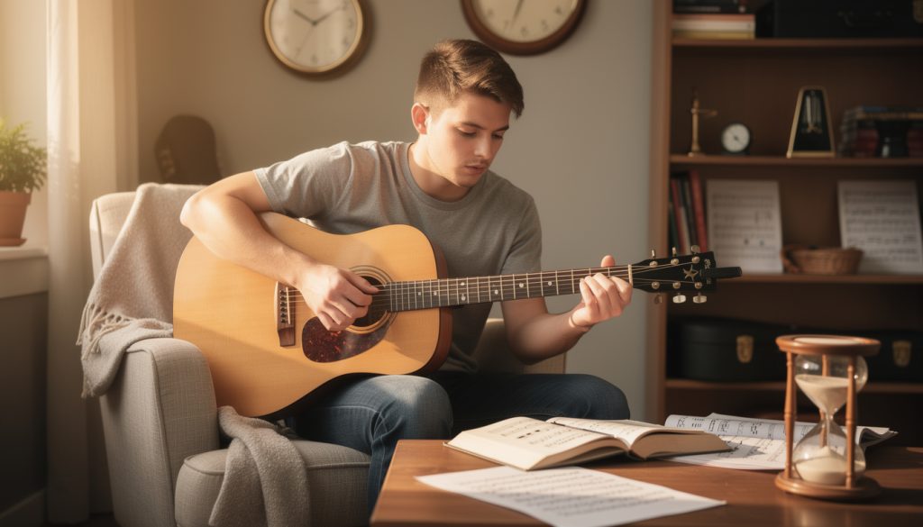 Combien de temps faut-il pour apprendre la guitare