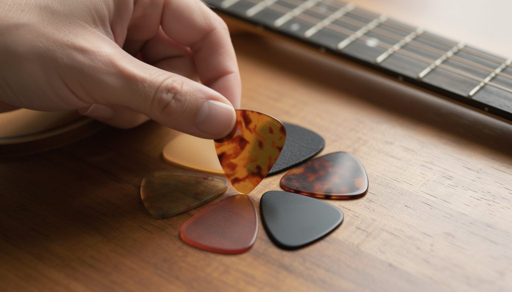 Comment choisir un médiator de guitare