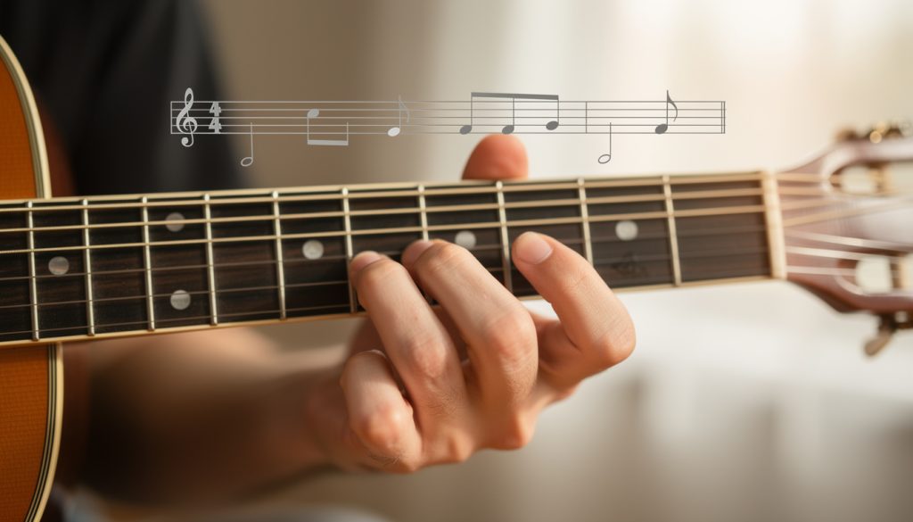 Comment comprendre les barres de mesure à la guitare