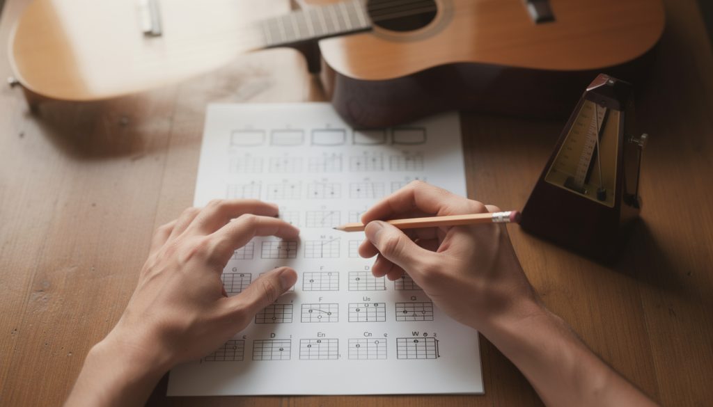 Comment compter les mesures sur une grille d’accords