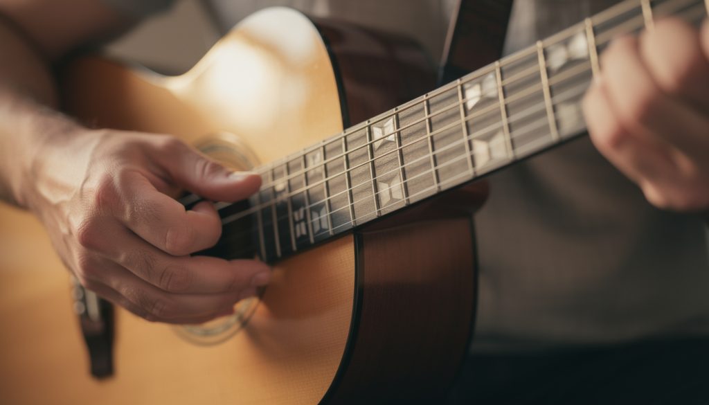 Comprendre les suites d’accords à la guitare
