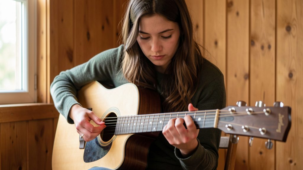 Mal aux doigts à la guitare au début : jouer vos accords sans vous décourager