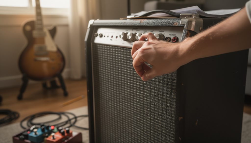 Comment régler un ampli de guitare simplement