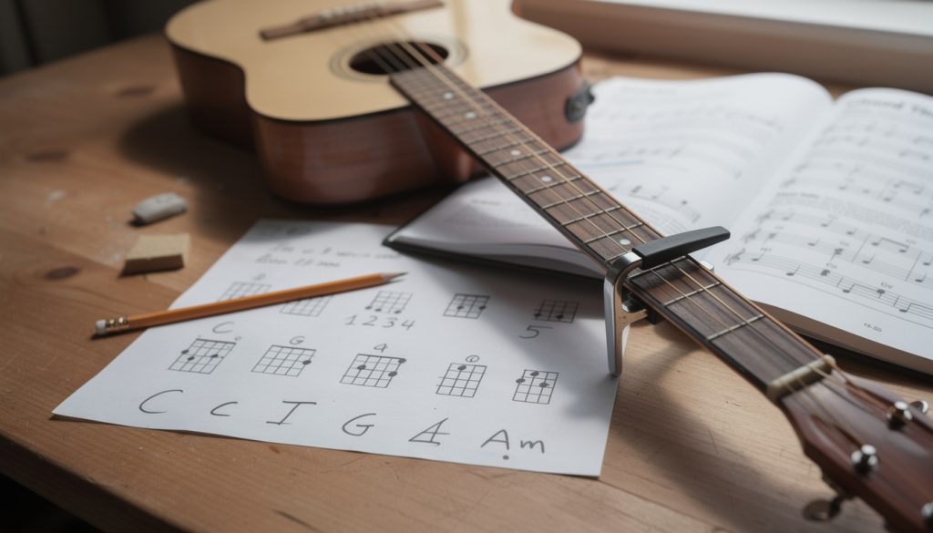 Comprendre le capodastre avec la théorie musicale