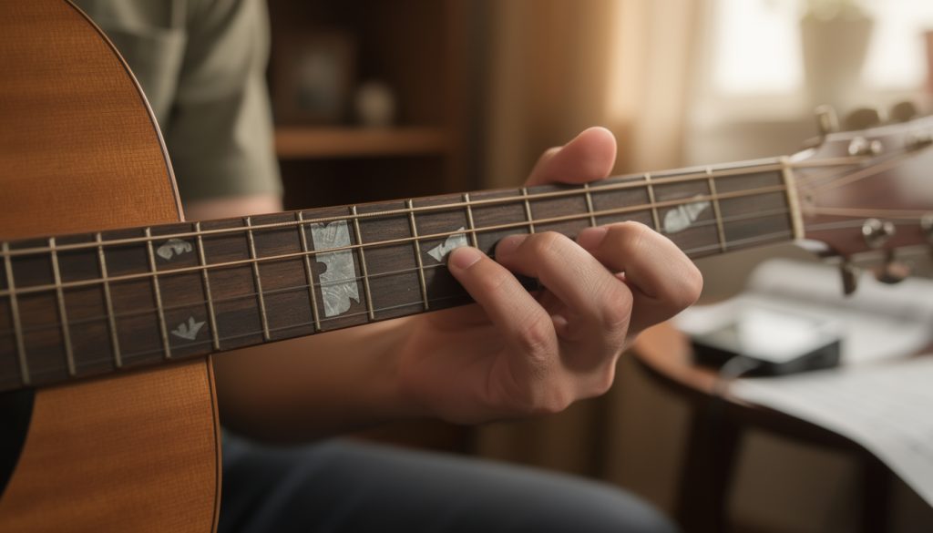 Pourquoi un accord sonne faux à la guitare