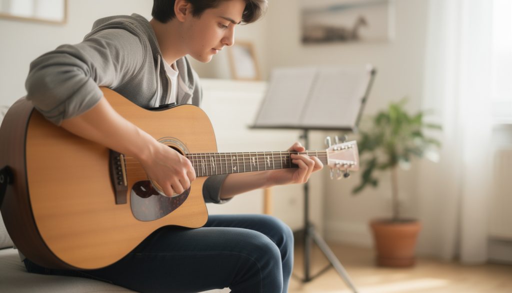 Comment jouer de la pop à la guitare débutant