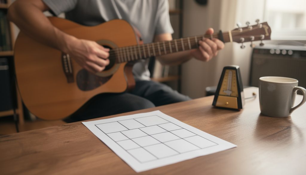 Comment transformer une grille d’accords en accompagnement