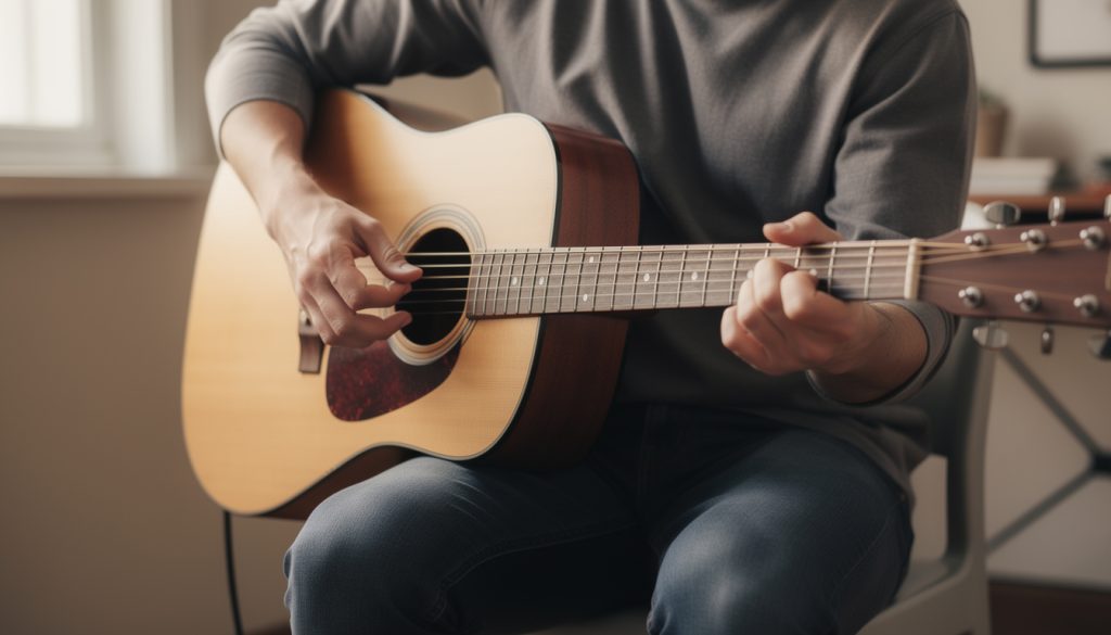Exercices pour débuter le fingerpicking